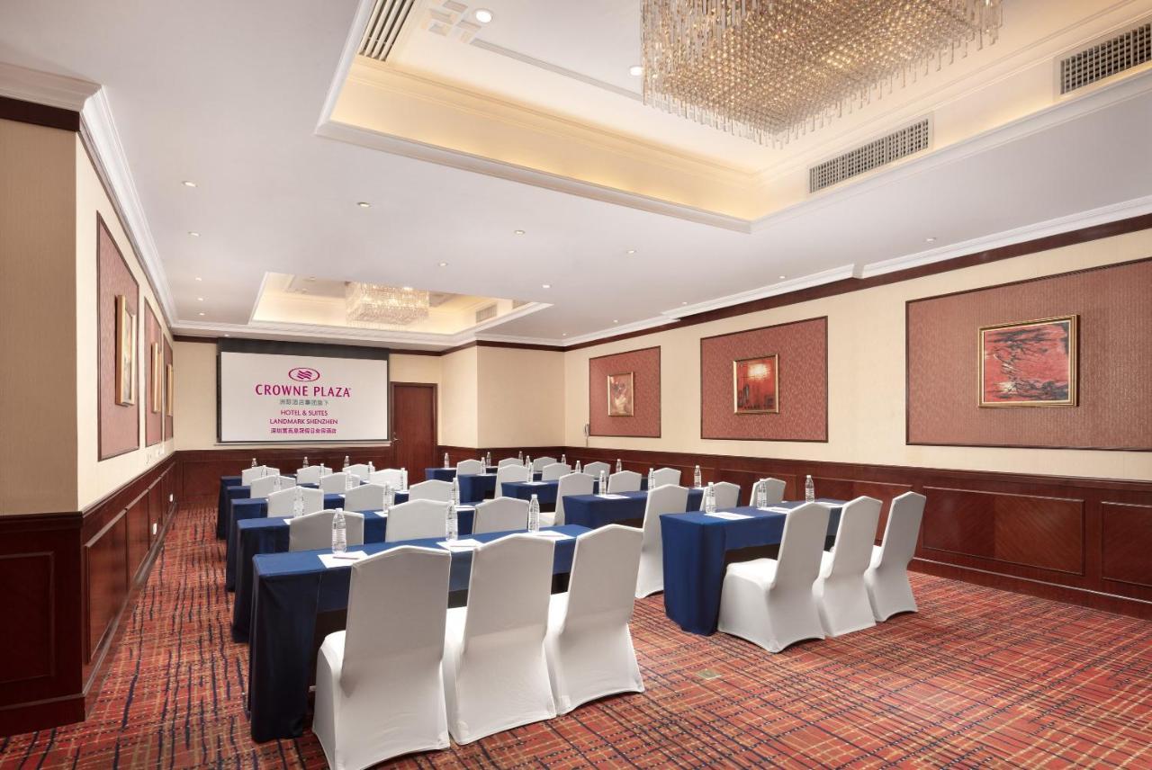 Crowne Plaza Hotel & Suites Landmark Shenzhen By Ihg - Nearby Luohu Border, Indoor Heated Swimming Pool, Complimentary Welcome Drink Экстерьер фото